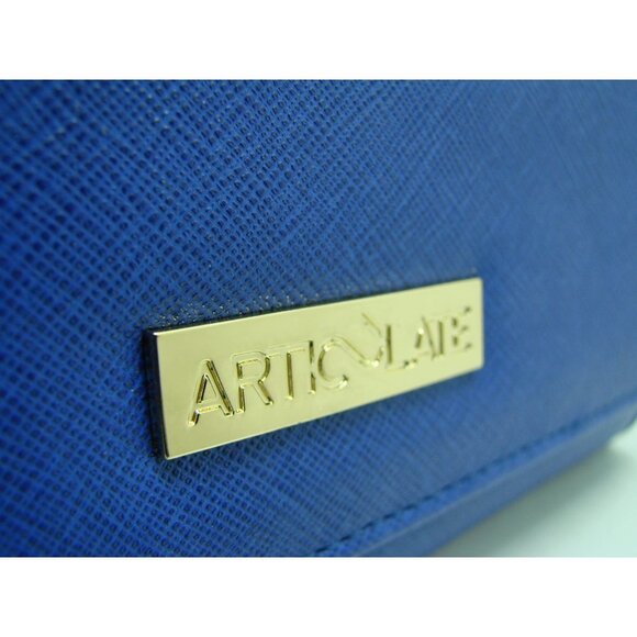 Articulate Inter-changeable Clutch Purse 2 Straps Included RFID Royal Blue NIB - Picture 10 of 12